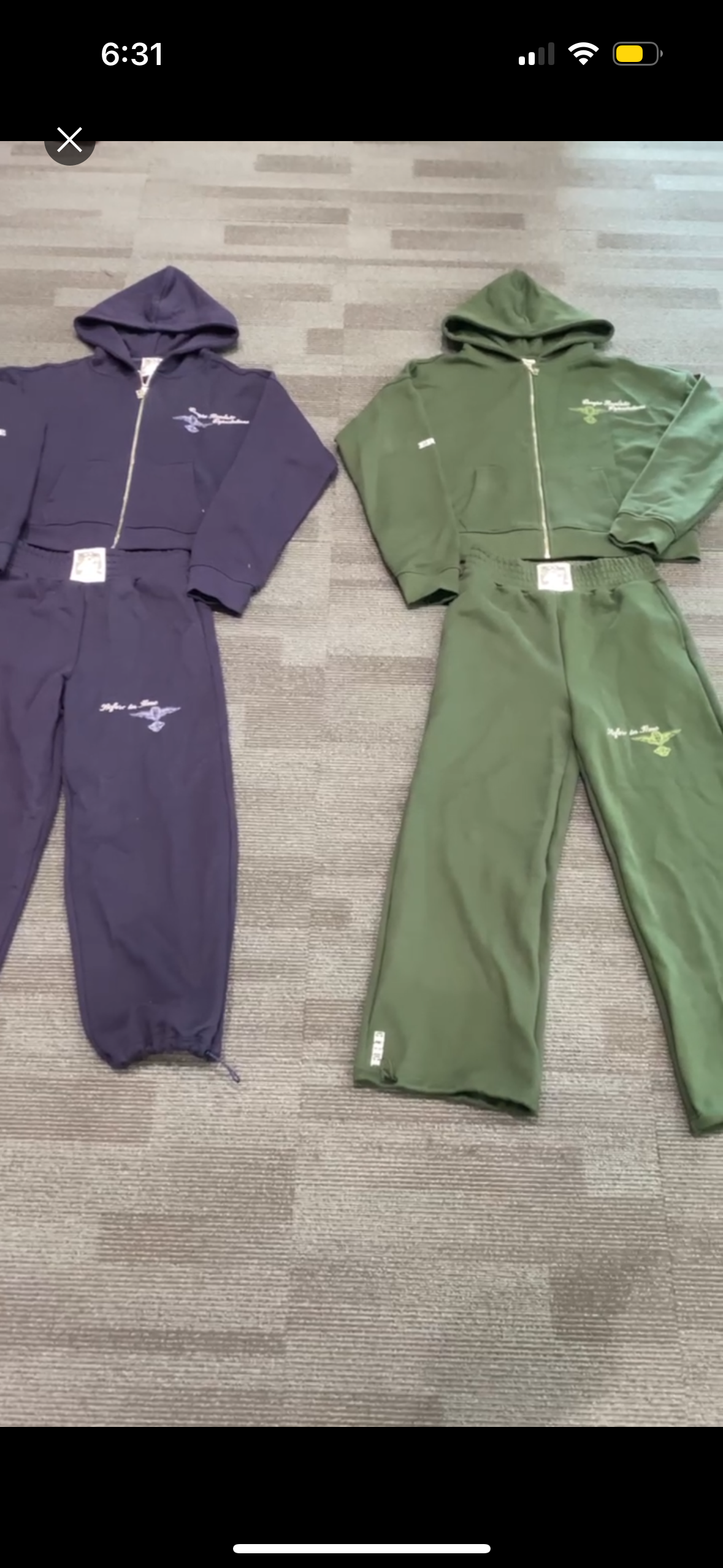 Midnight Blue Track Pants
