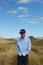 ERE Navy Wool 'Darts Club' Hat