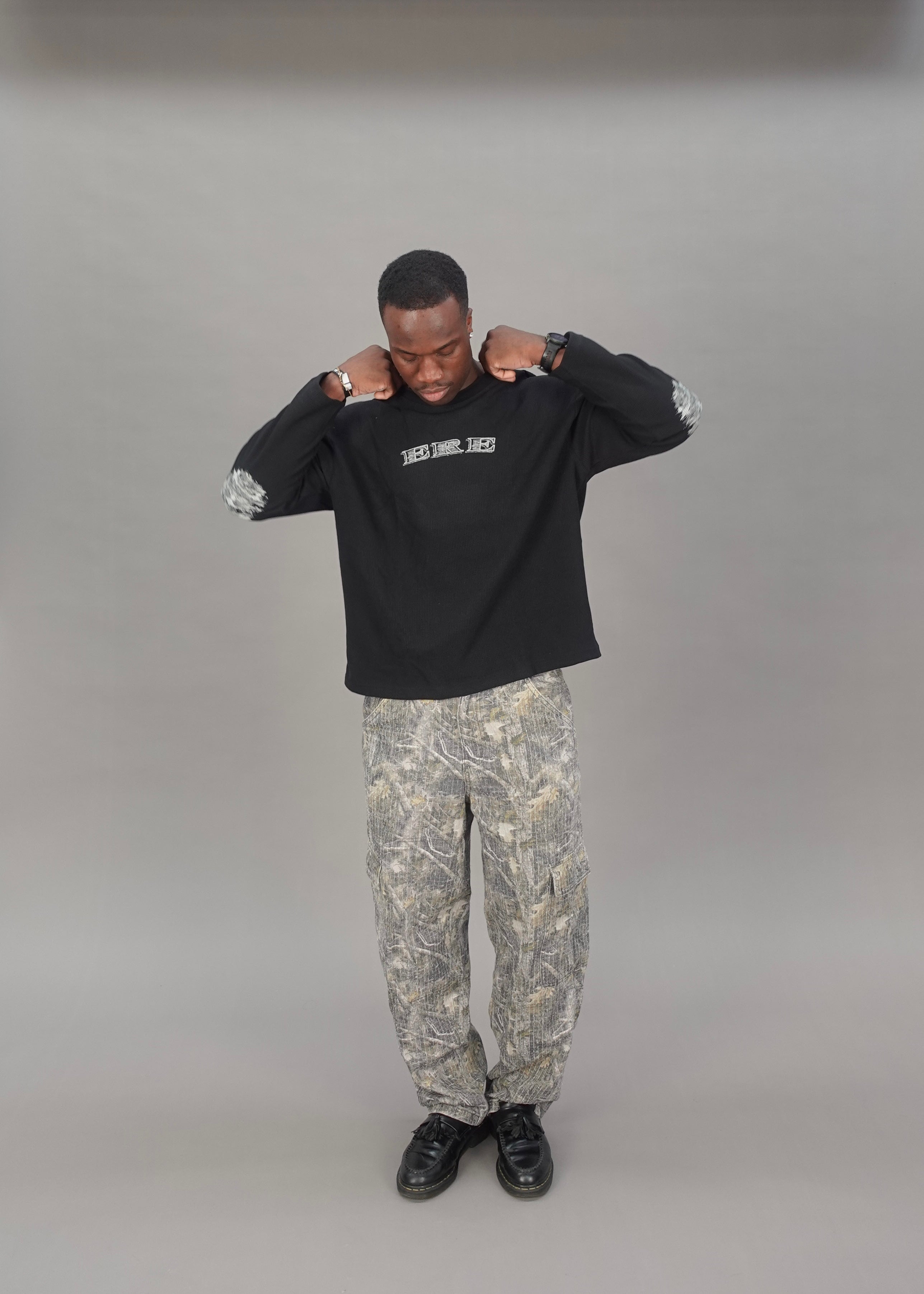 Veiled Waffle Long Sleeve