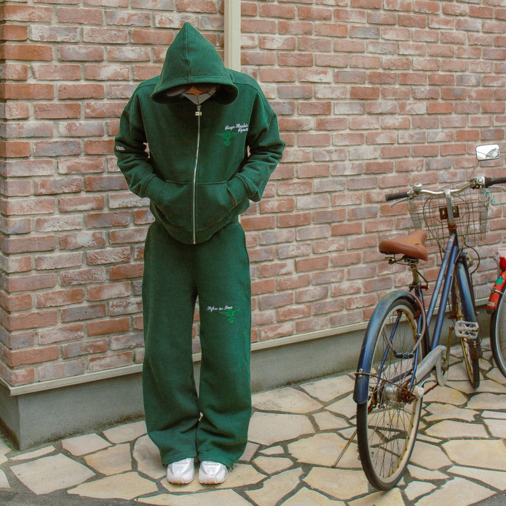 Pine Green Track Pants