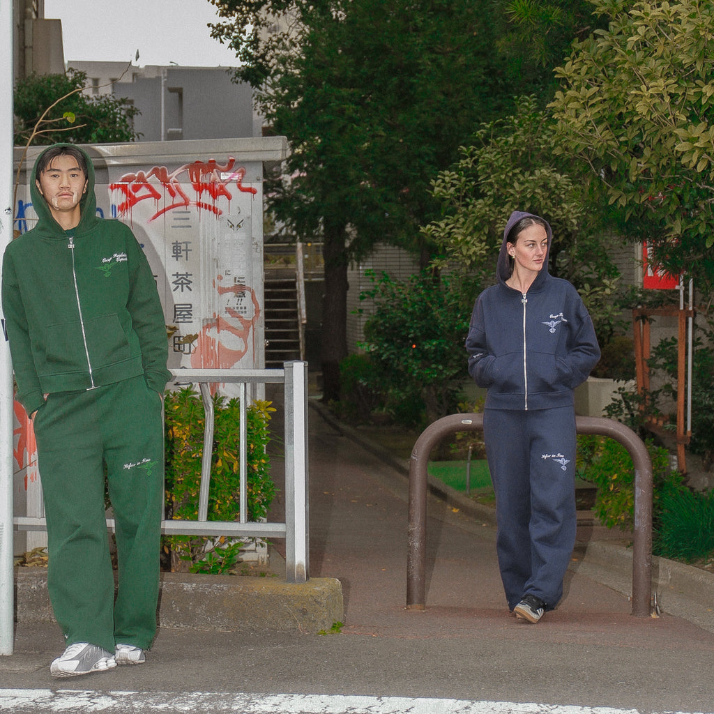 Midnight Blue Track Pants