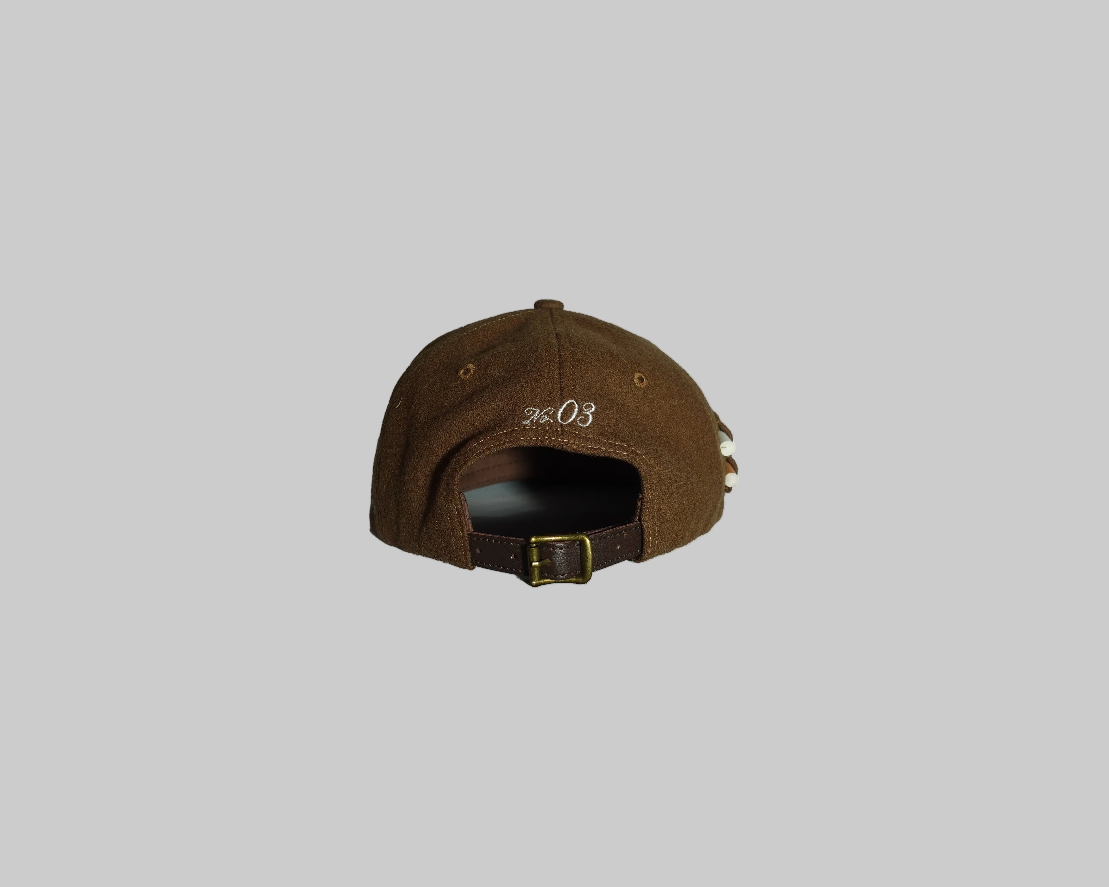 ERE Chocolate Wool 'Darts Club' Hat
