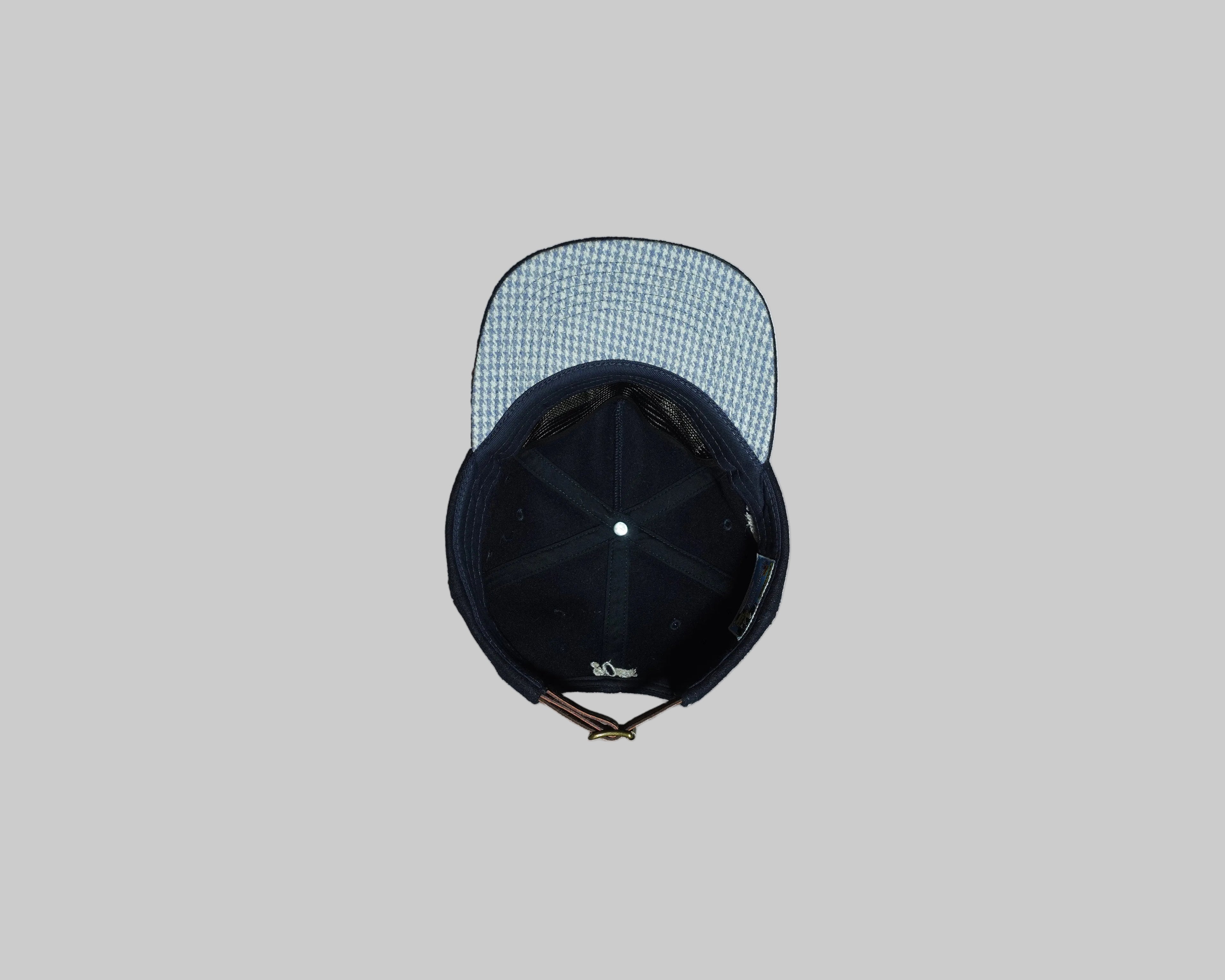 ERE Navy Wool 'Darts Club' Hat